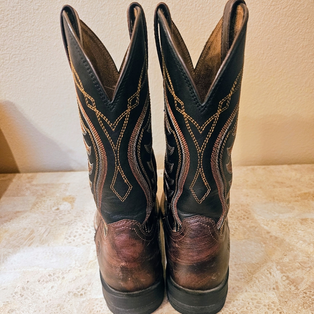 Men's Ariat Amos Shock Shield Leather Boots